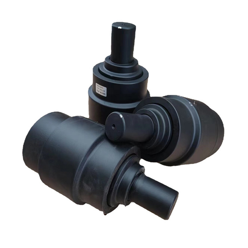 Kobelco Mesin Konstruksi Excavator Top Roller YN64D01068F1 Untuk Sk200-8 Sk210-8 Carrier Roller