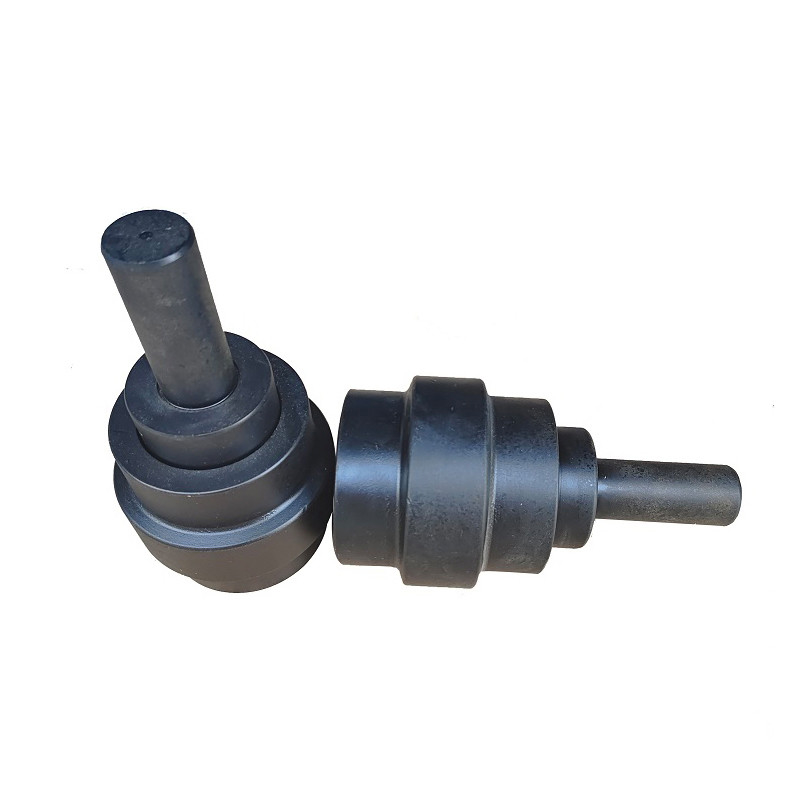 PC300-5 कैरियर रोलर एक्सकेवेटर स्पेयर पार्ट्स हाई स्ट्रेंथ ट्रैक रोलर भारी शुल्क PC300