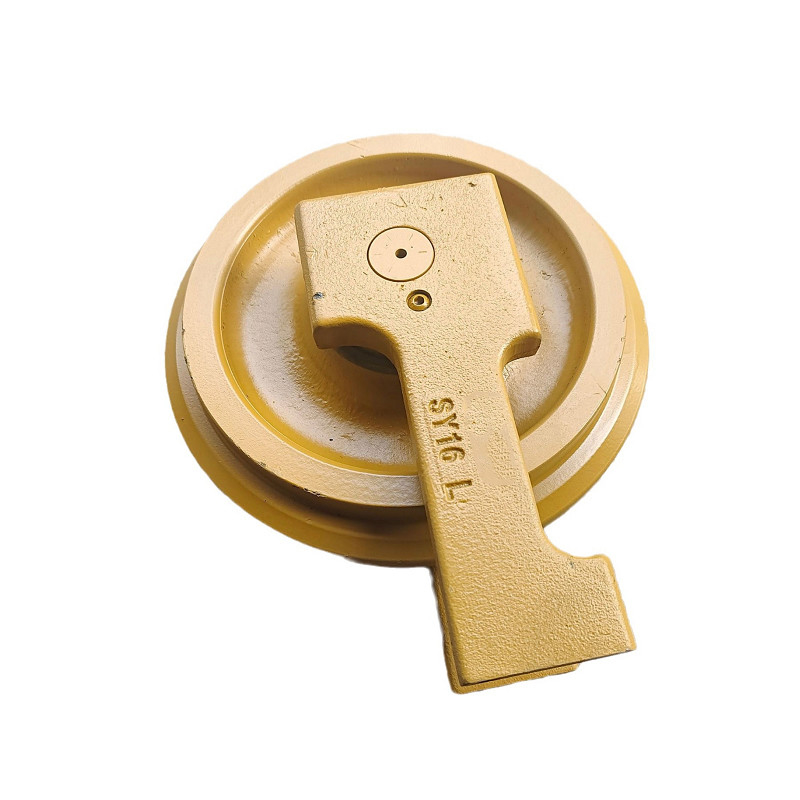 ভলভো ইসি 210 এক্সক্যাভেটর আইডলার আন্ডারকার্সি পার্টস মিনি এক্সক্যাভেটর স্টিল ট্র্যাক আইডলার হুইল পিসি 60-6 ফ্রন্ট আইডলার 21W-30-00014