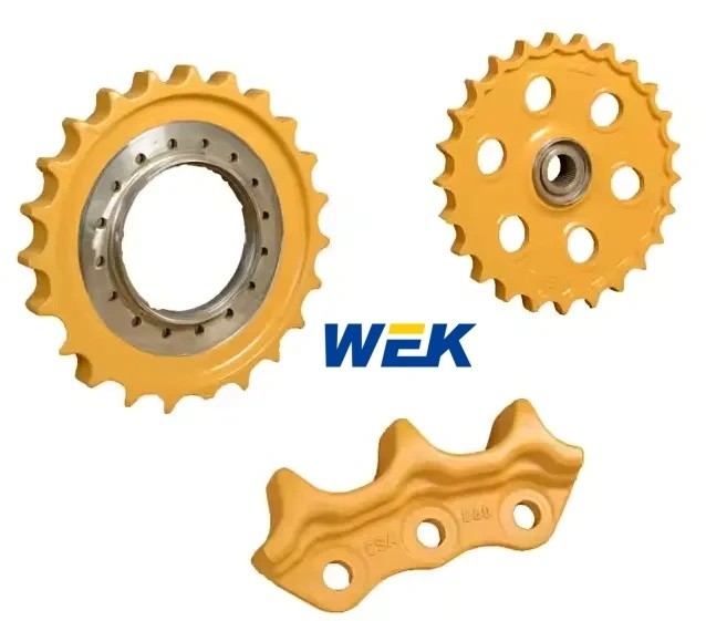 D7g Segmento della ruota della ruota della ruota per mini escavatore E200b Pc220 Pc200-6 D9l