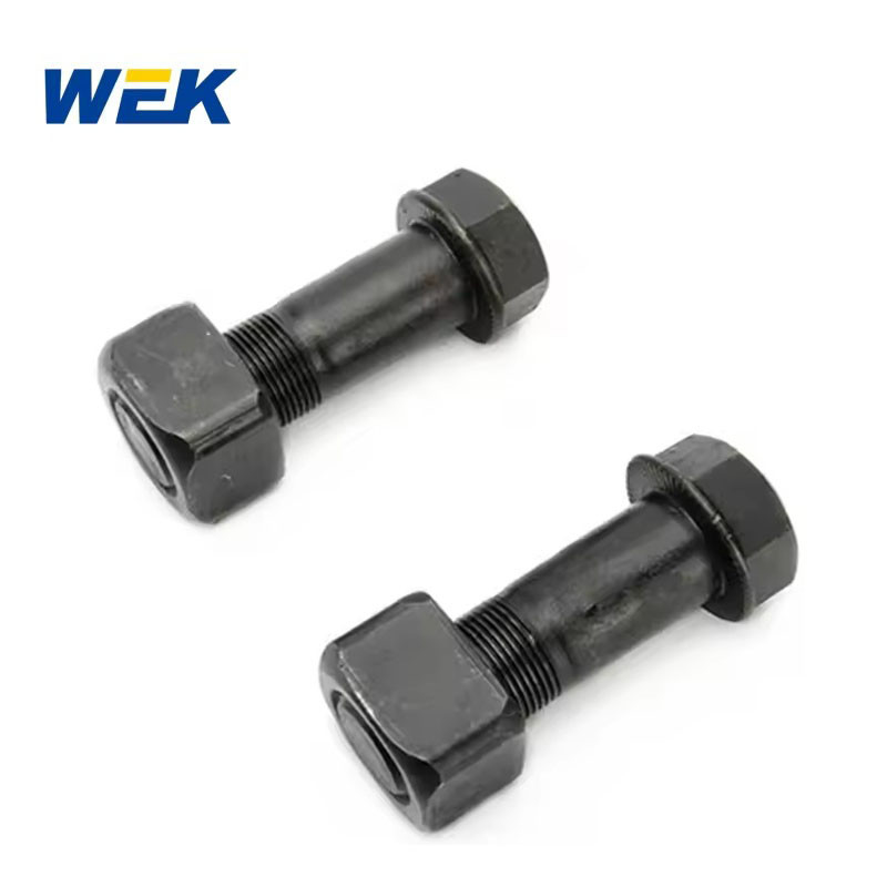 M22*65 Hexagon Head Excavator Track link Shoe Track Chain โบลท์และเน็ต