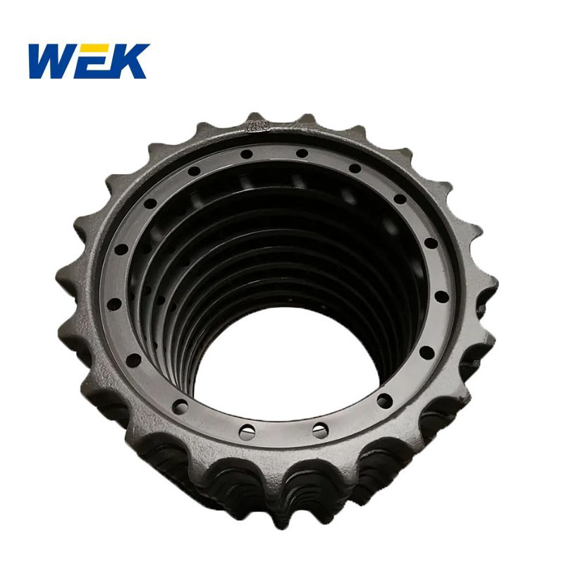 Pièces de train de roulement d'excavatrice, barbotin de chenille Ex60 Ex60-2 Ex60-3 Ex60-5 Ex60LC-3 Ex60LC-5 1024217 1012495 1010447, barbotins d'entraînement