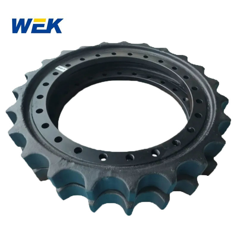 Części zamienne do koparki, nieoryginalna zębatka napędowa do koparek Komatsu, zębatki OEM, zestaw łańcucha zębatego