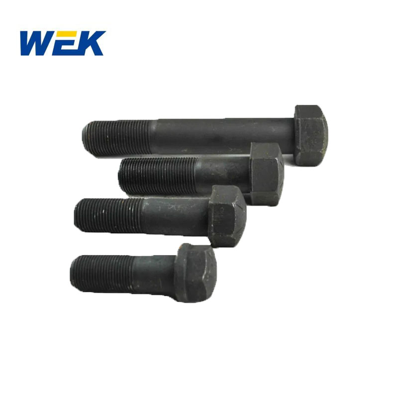 M22*65 Hexagon Head Excavator Track Link Shoe Track Chain Bolt And Nut Link Pad Bolts