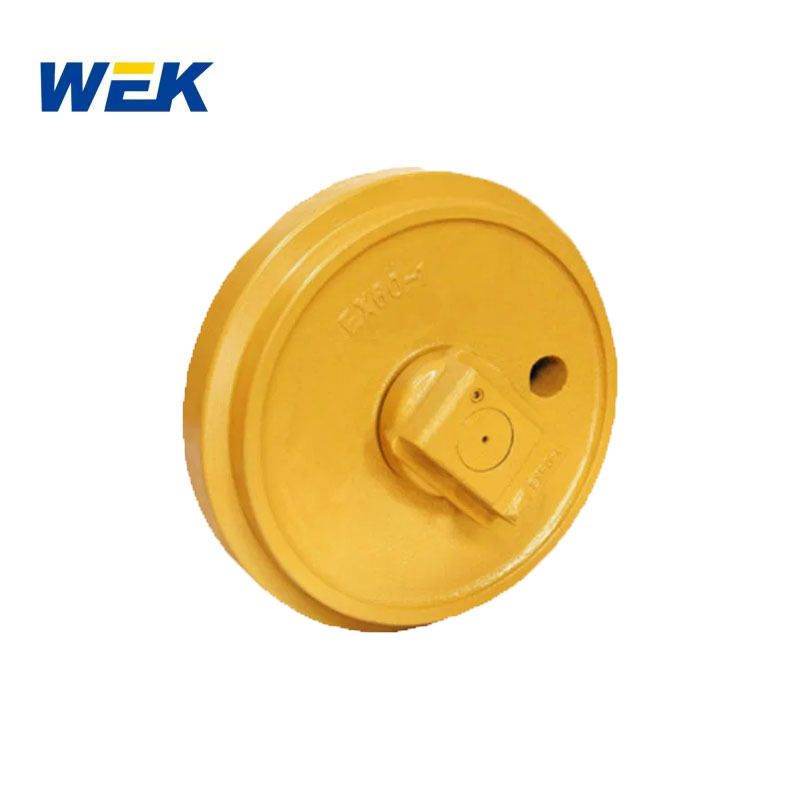 Peças para Mini Escavadeira Ex60-1 Ex100 Peças de Carro Inferior Grupo Tensor Escavadeira Hitachi Tensor Dianteiro